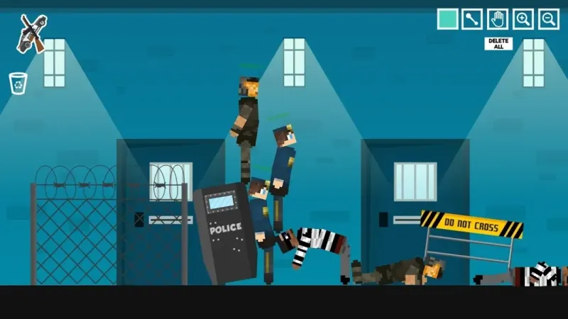 Policeman Jail Playground: Ragdoll Thief 1.0.0 screenshot 3