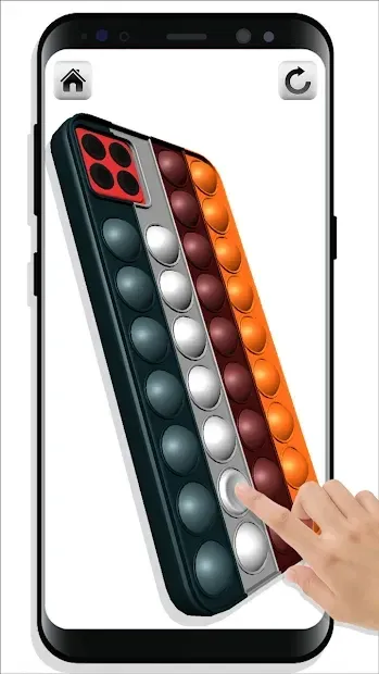 Pop it popop fidget toys push poppet anti anxiety 1.0 screenshot 4