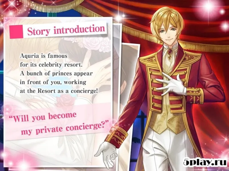 Prince of the Resort | Otome Dating Sim Otome game screenshot 2