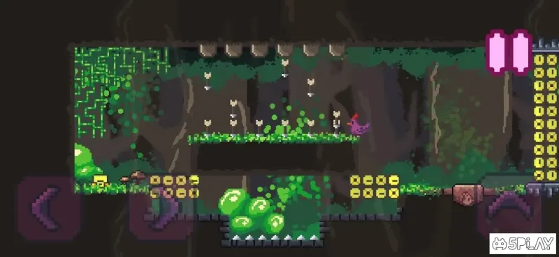Purple Chicken : 2d Pixel Platformer (Hardcore) 0.8 screenshot 4