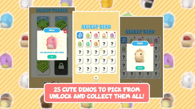 Puzzle Dino - Egg Adventure 1.11 screenshot 2