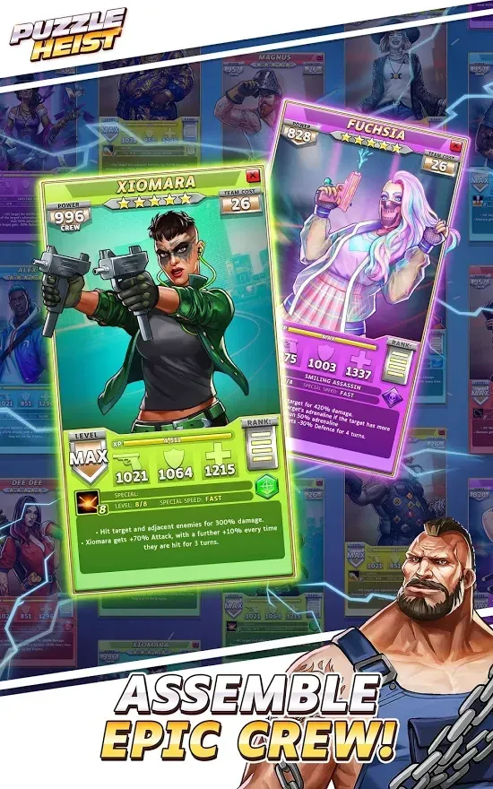 Puzzle Heist: эпическая экшен-RPG 1.2.9 screenshot 3