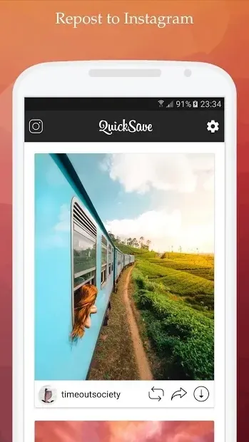 QuickSave ­-  Instagram 2.4.1 screenshot 1