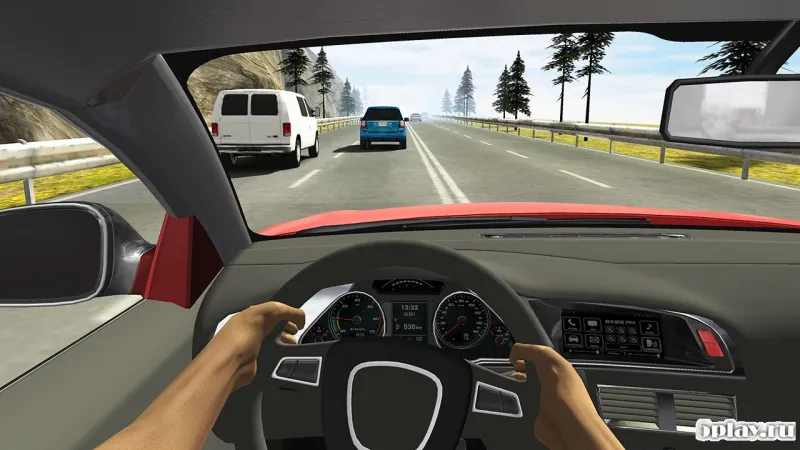 Racing in Car screenshot 3