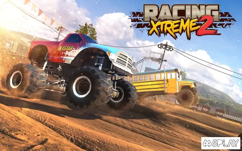 Racing Xtreme 2: Top Monster Truck & Offroad Fun 1.10.0 screenshot 2