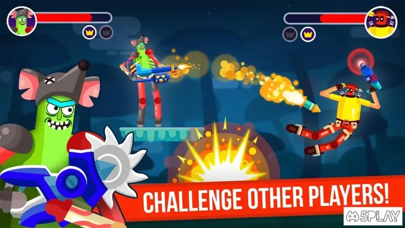 Ragdoll Rage: Heroes Arena screenshot 1