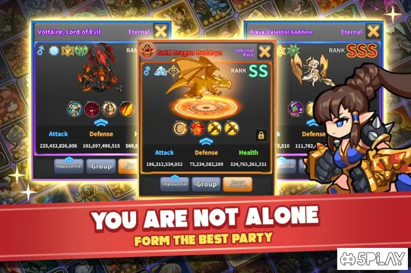 Raid the Dungeon : Idle RPG Heroes AFK or Tap Tap 1.11.2 screenshot 3