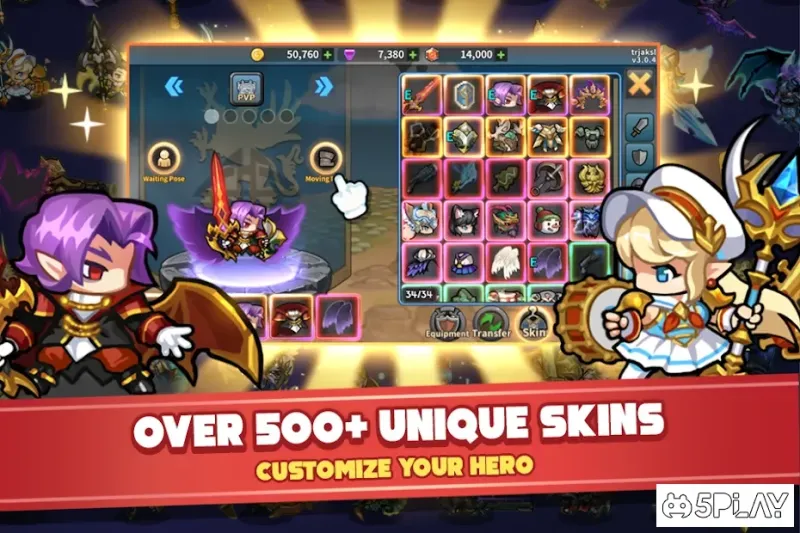 Raid the Dungeon : Idle RPG Heroes AFK or Tap Tap 1.11.2 screenshot 4