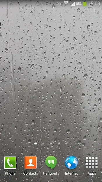 Raindrops Live Wallpaper HD screenshot 3