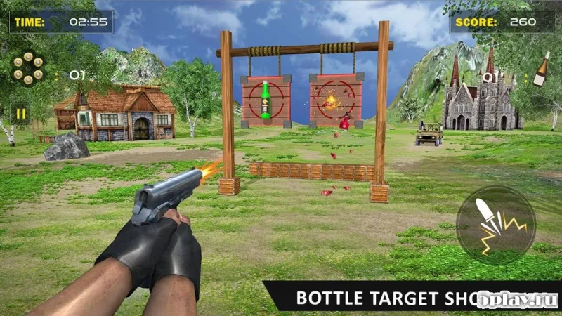 Real Bottle Target Shooting Game 2019 screenshot 4