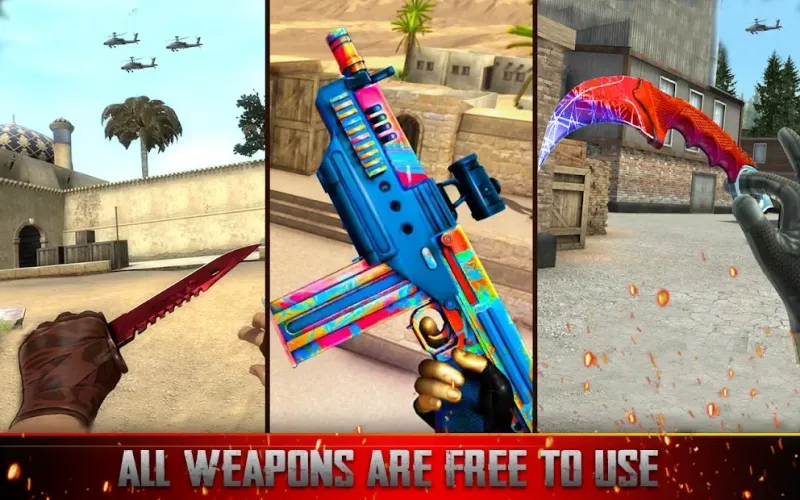 Real Commando Strike - FPS Shooting Game 1.0 screenshot 1