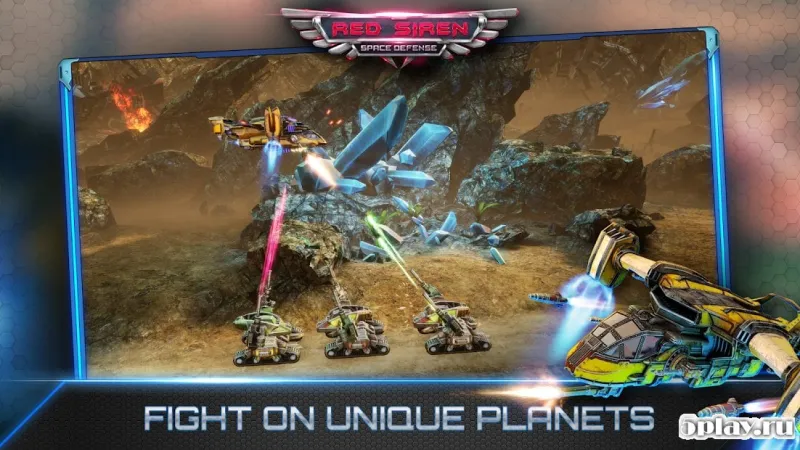 Red Siren: Space Defense screenshot 1