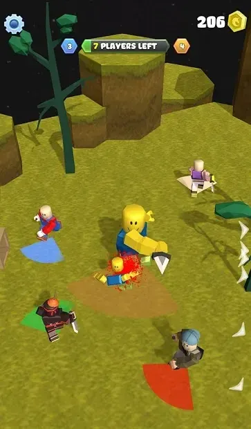 Roblock Smashers - Survival io game 1.0.4 screenshot 4