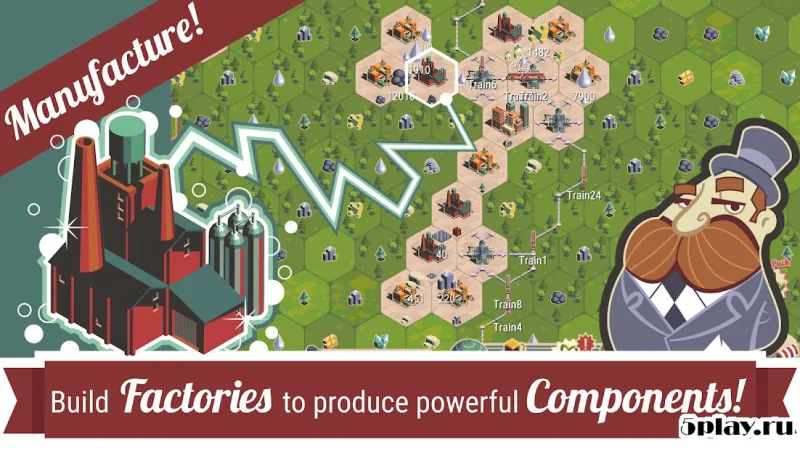 Rocket Valley Tycoon — игра, управление ресурсами 1.0f screenshot 2