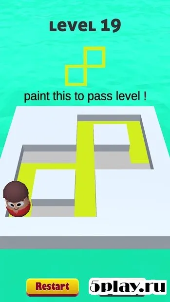 Roller Color Paint Splat screenshot 2