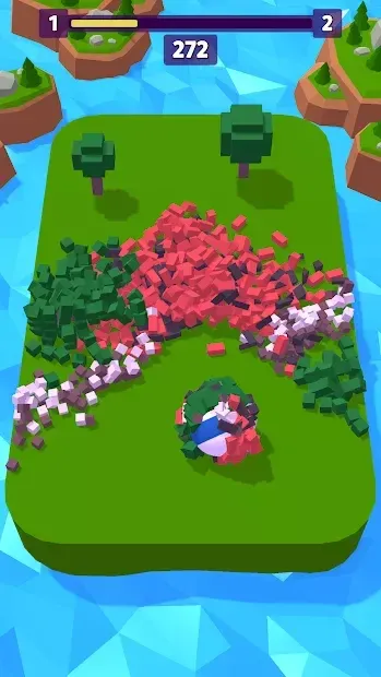 Roller Smash screenshot 1