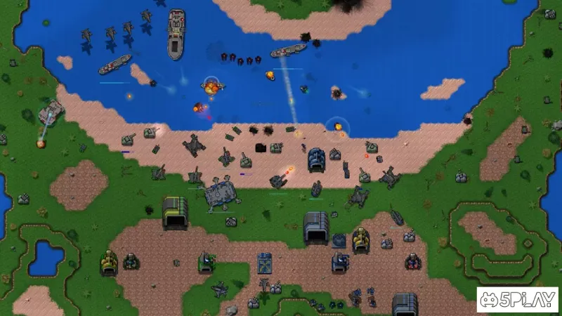 Rusted Warfare - RTS Strategy screenshot 1