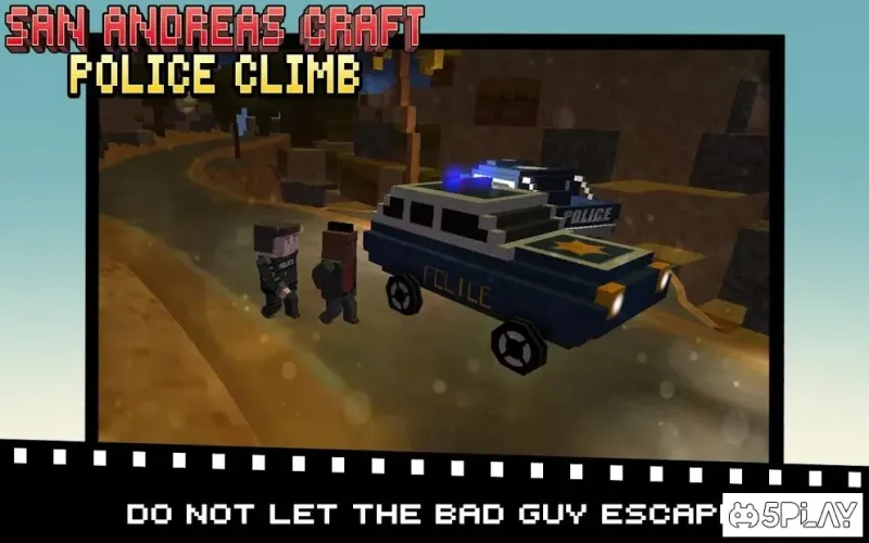 San Andreas Craft Police Climb screenshot 3