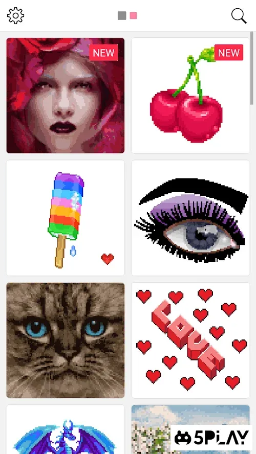 Sandbox Pixel Coloring screenshot 1