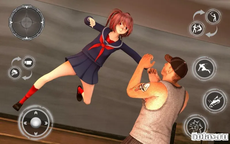 School Girl Survival Battle 3D screenshot 2