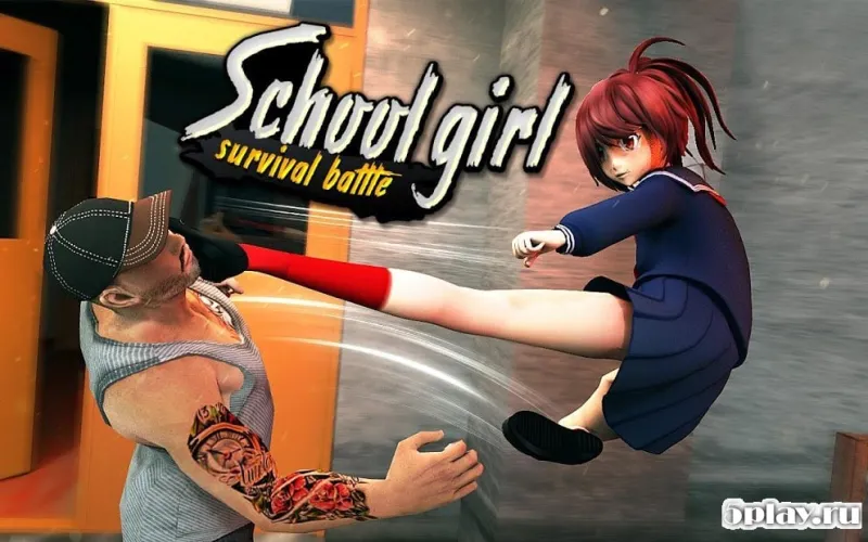 School Girl Survival Battle 3D screenshot 3