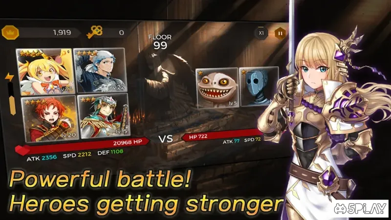 Secret Tower VIP (Super fast growing idle RPG) 87 screenshot 1