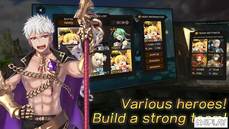 Secret Tower VIP (Super fast growing idle RPG) 87 screenshot 3