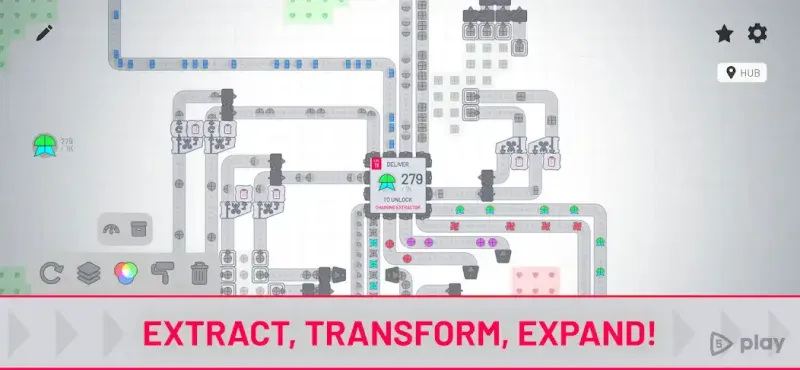 Shapez 1.3.4 screenshot 1