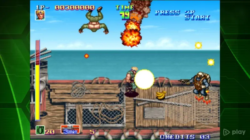 SHOCK TROOPERS ACA NEOGEO 1.0 screenshot 3