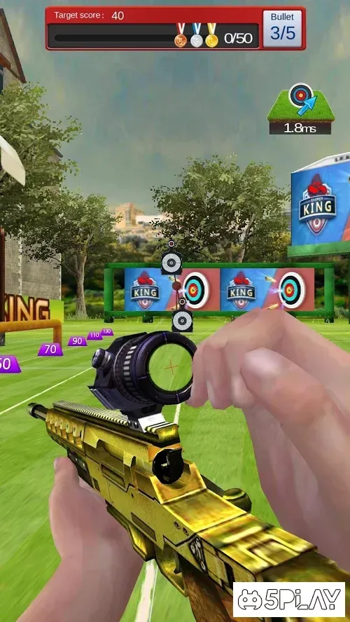 Shooting Master 3D-Top Sniper Shooter Online Games screenshot 2