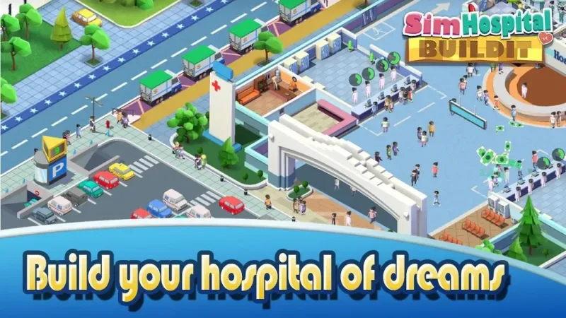 Sim Hospital BuildIt 1.4.1 screenshot 1