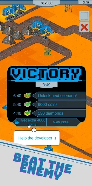 Simple RTS: Conquer Mars 1.10 screenshot 4