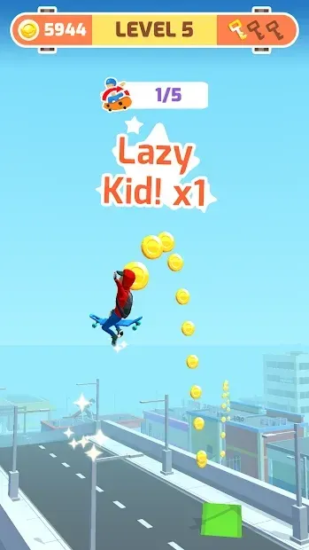 Skater Race 1.9 screenshot 1