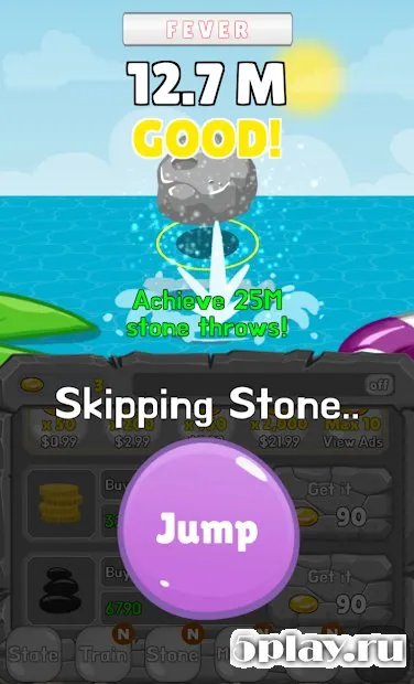 Skipping Stone - Clicker screenshot 1