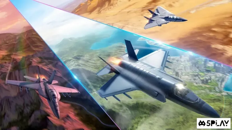 Sky Combat: онлайн ПВП бои на самолётах 5х5 v8.0 screenshot 2