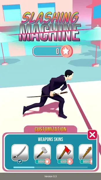 Slashing Machine 1.0 screenshot 1