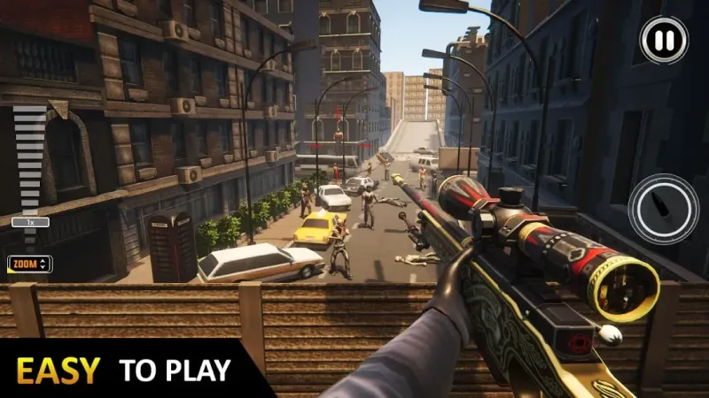 Sniper 3D Assassin Fury: FPS Offline games 2021 v2.0 screenshot 2