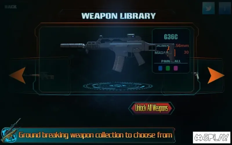 Sniper Paintball Camera 3D screenshot 1