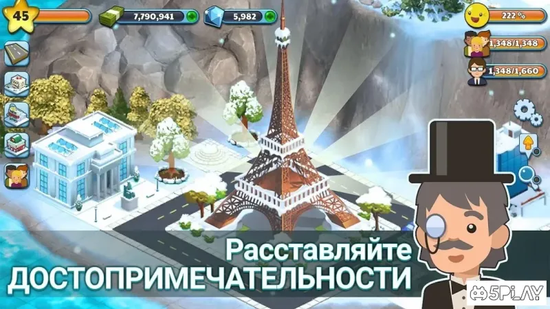Snow Town - Ice Village World: Winter City screenshot 2