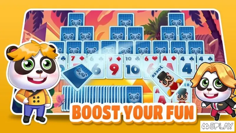 Solitaire Idle Panda screenshot 3