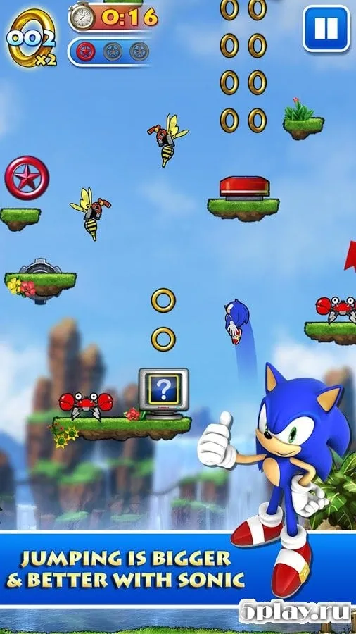 Sonic Jump Pro screenshot 2