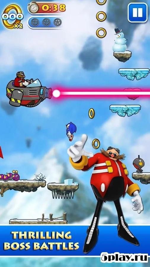 Sonic Jump Pro screenshot 4