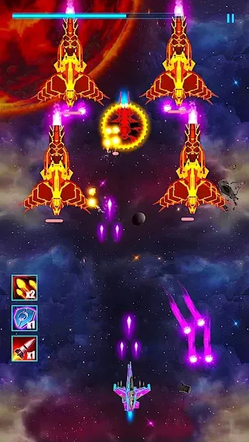 Space Shooter : Star Squadron - galaxy attack 0.9.6 screenshot 4