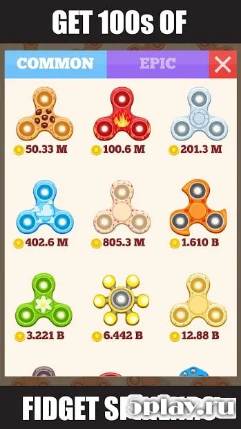 Spinner Evolution - Merge Fidget Spinners! screenshot 1