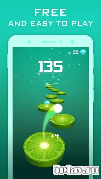 Splashy Tiles: Bouncing To The Fruit Tiles screenshot 2