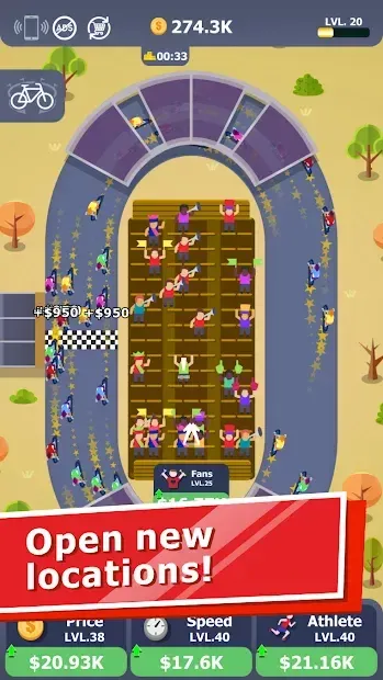 Sports City Idle screenshot 1