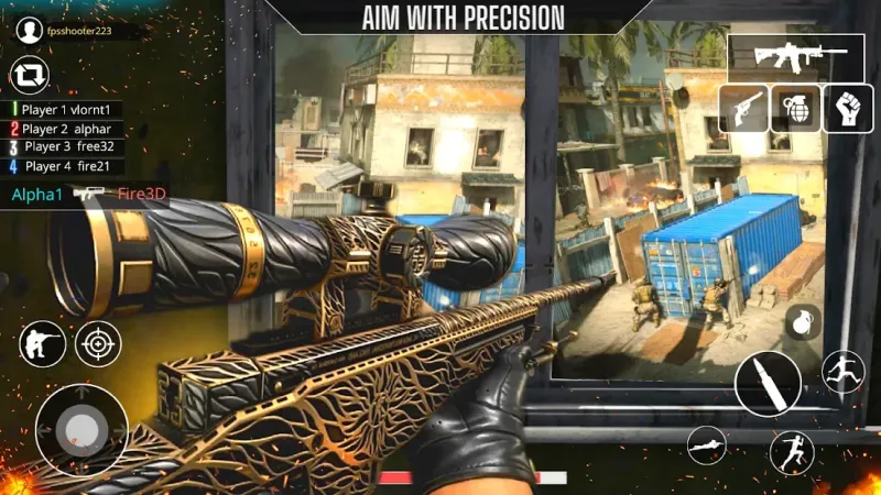 Squad Survival Game FreeFire Battleground Shooter 1.4 screenshot 3