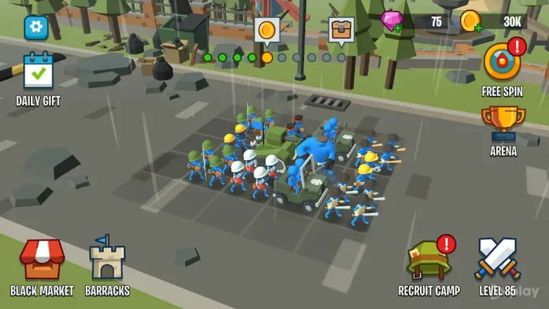 Stick Army: World War Strategy 1.0.7 screenshot 3