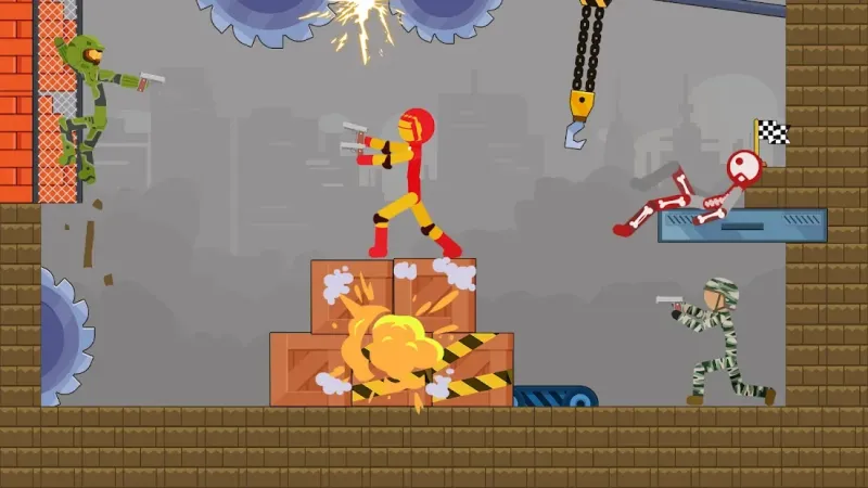 Stick Destruction - Battle of Ragdoll Warriors 1.1.5 screenshot 1