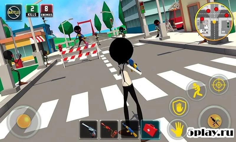 Stickman Battle Royale: Grand War screenshot 3